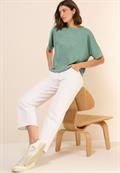Shirt mit Dekosteinen matcha green