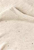 Shirt mit Dekosteinen pearl beige