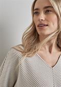 Shirt mit Diagonalstruktur breezy beige mel.