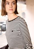 Shirt mit Embroidery plummy brown
