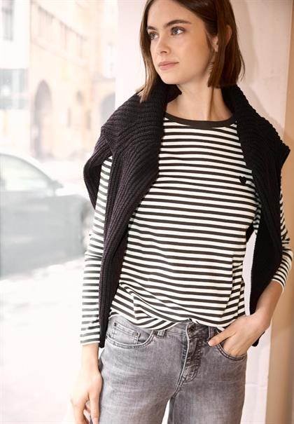 Shirt mit Embroidery plummy brown