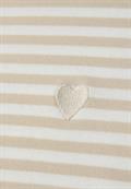 Shirt mit Embroidery stone sand