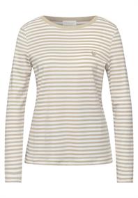 Shirt mit Embroidery stone sand