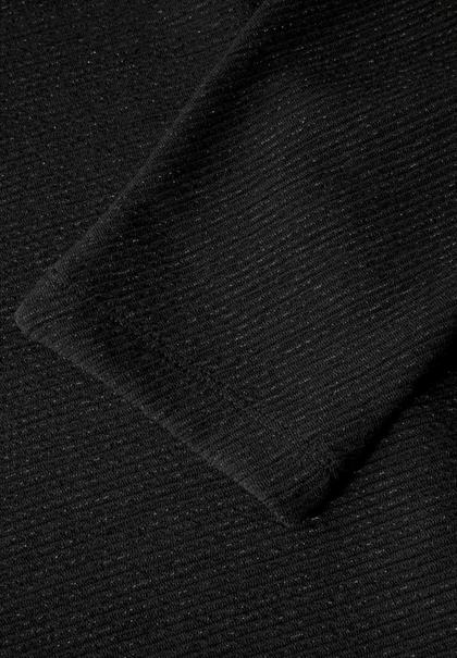 Shirt mit feiner Struktur black