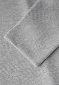 Shirt mit feiner Struktur heather grey mel.