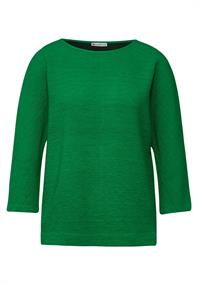 Shirt mit feiner Struktur vibrant green