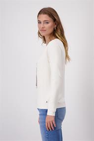 Shirt mit Flakon-Print marshmallow