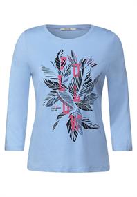 Shirt mit Fotoprint tranquil blue