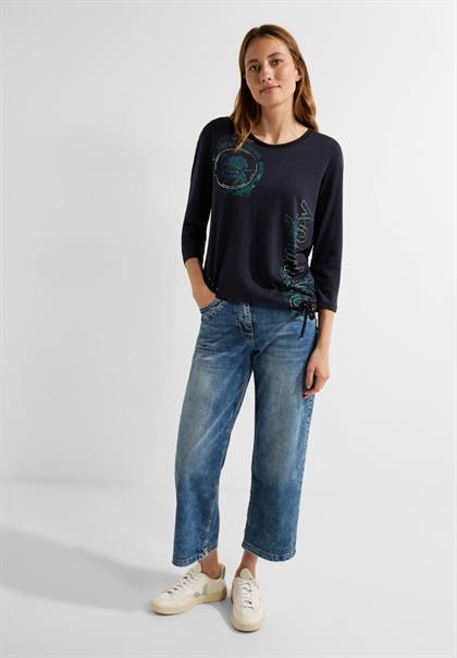 Shirt mit Frontprints night sky blue