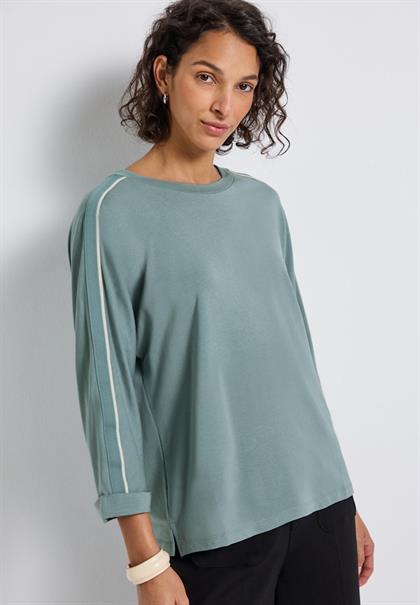 Shirt mit Gallonstreifen arona blue