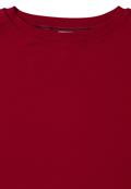Shirt mit Gallonstreifen beaujolais red