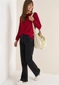 Shirt mit Gallonstreifen beaujolais red