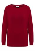 Shirt mit Gallonstreifen beaujolais red
