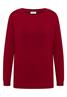 Shirt mit Gallonstreifen beaujolais red