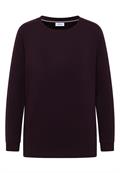 Shirt mit Gallonstreifen eggplant red