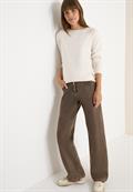 Shirt mit Gallonstreifen light greige