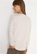 Shirt mit Gallonstreifen light greige