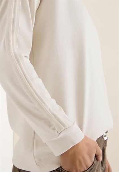 Shirt mit Gallonstreifen light greige