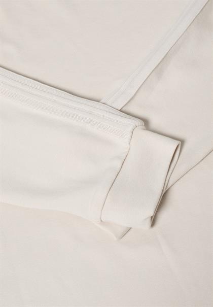 Shirt mit Gallonstreifen light greige