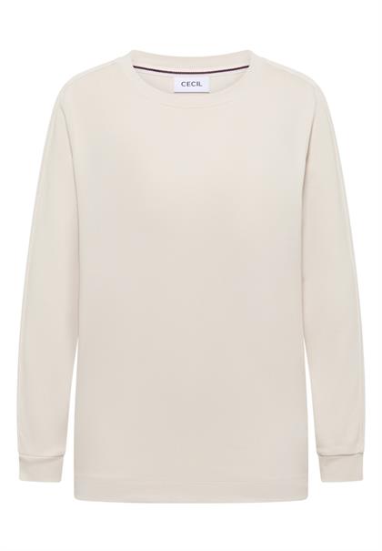 Shirt mit Gallonstreifen light greige