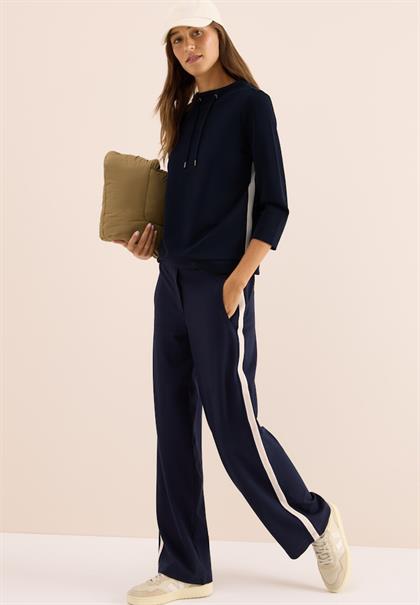 Shirt mit Gallonstreifen urban dark blue
