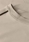 Shirt mit Galonstreifen morning beige