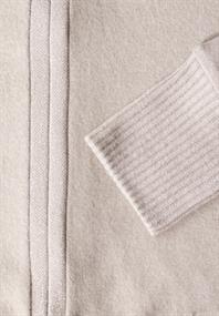 Shirt mit Glitzer-Details mocha beige mel.