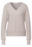 Shirt mit Glitzer-Details mocha beige mel.