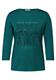 Shirt mit Glitzer-Motiv petrol green
