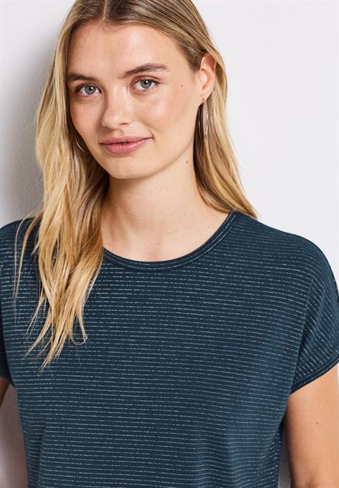 shirt-mit-glitzerstreifen-tide-blue