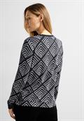 Shirt mit Grafikprint black