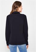 Shirt mit großem Kragen deep blue