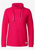 Shirt mit großem Kragen fresh pink