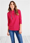 Shirt mit großem Kragen fresh pink
