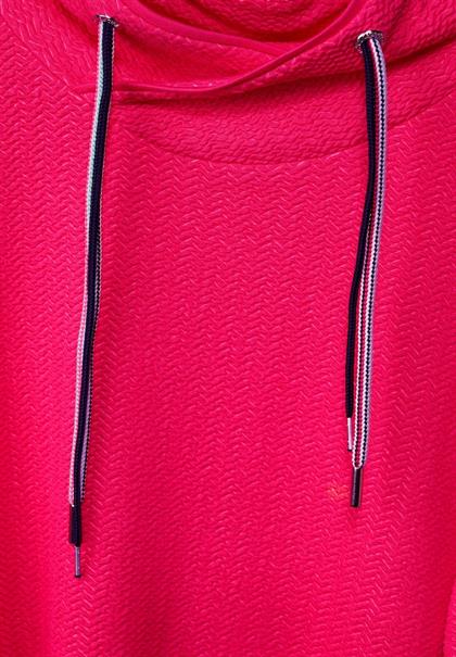 Shirt mit großem Kragen fresh pink