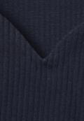 Shirt mit Herz Ausschnitt deep blue