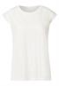 Shirt mit Häkeldetails off white