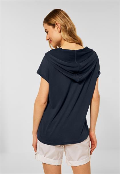 Shirt mit Kapuze dark vintage blue