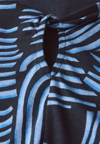 Shirt mit Knotendetail universal blue