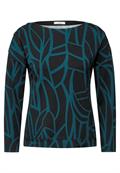 Shirt mit Knöpfen black