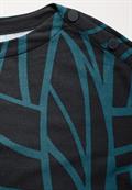 Shirt mit Knöpfen black