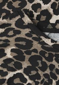 Shirt mit Leo-Muster black