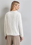 Shirt mit Leo-Muster echo grey