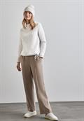 Shirt mit Leo-Muster echo grey