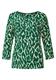 Shirt mit Leo Print dark brisk green