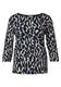 Shirt mit Leo Print deep blue