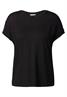 Shirt mit Lochmusterdetail black