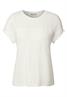 Shirt mit Lochmusterdetail off white