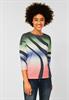 Shirt mit Multicolour Print novel green