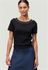 Shirt mit Nieten patch blacksilver